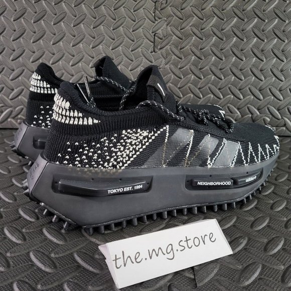 Adidas NMD_S1 x Neighborhood Knit Black White Shoes Men\'s Size 10 ID4854 NWOB main image 7